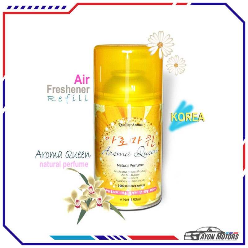 Air Freshener (Aroma Queen) 150ml, Korea Ayon Motors