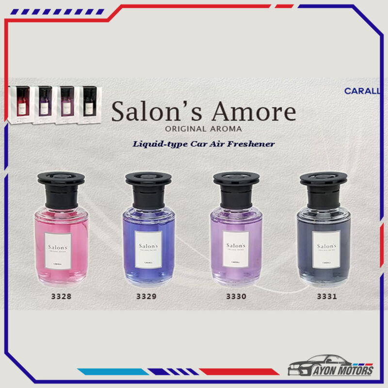 CARALL Salon Amore Platinum shower fragrance Liquid Based Car Scent Made in Japan 160ml Ayon Motors
