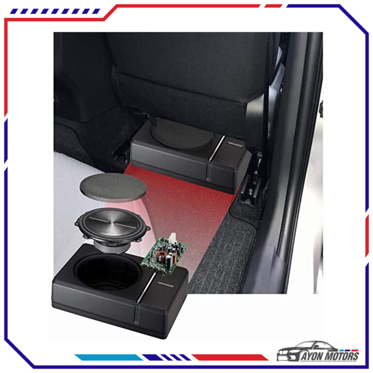 Kenwood KSCPSW8 250W Max (150W RMS) Single 8" Under Seat Powered