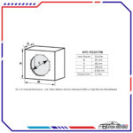 Kenwood Subwoofer KFC PS3017W 2000w Original 03 Ayon Motors