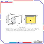 Kenwood Subwoofer KFC PS3017W 2000w Original 04 Ayon Motors