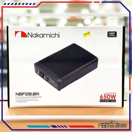 Underseat Subwoofer Nakamichi 20.0A 650W 02 Ayon Motors