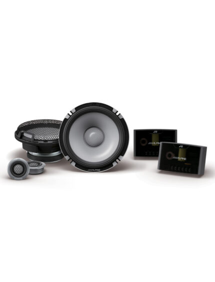 Alpine R2 S652 Next Generation R Series 6.5 16.5cm Hi Res Audio Certified Component 2 Way Speaker System