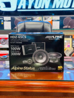 Alpine Status HDZ 65CS High Resolution Audio Certified 6.5 16.5 cm 2 Way Component Speaker System 5