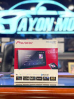Pioneer DMH A5450BT Premium 6.8 Inch Capacitive Touchscreen Double DIN AV Receiver with Wireless Apple CarPlay Wireless Android Auto