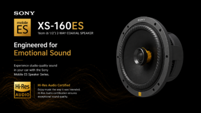 Sony Mobile ES XS 160ES High Resolution Audio Certified 6.5 16 cm 2 Way Coaxial Speaker System