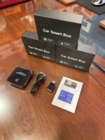 Wireless CarPlay Android Auto AI Box 2GB32GB Android 13 Allwinner A133 with Plug Play 5G Wi Fi Multimedia Adapter for OEM Head Units 4