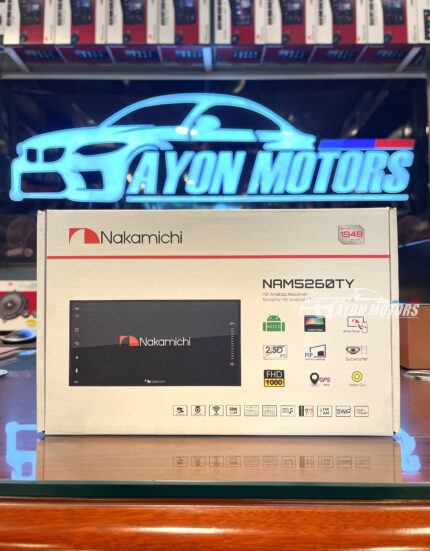 nakamichi nam5260ty carplay android auto 7 inch.
