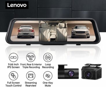 lenovo thinkplus 9 66 inch ips triple recording dashcam features.jpg