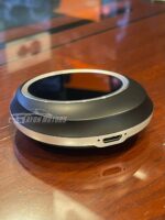 bentekk 4 64gb smart carplay ai box round display side view.jpg