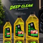 dtr car shampoo product sizes 500ml 1l 2l display