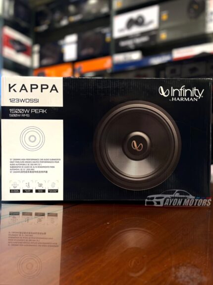 infinity kappa 123wdssi 12 inch subwoofer packaging box ayon motors