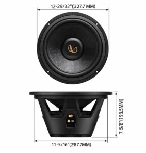 infinity kappa 123wdssi dimensions schematic diagram