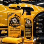 keedin ceramic gloss detail and coat spray 500ml box and bottle display