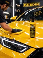 keedin ceramic gloss detail and coat spray kd 032 application poster