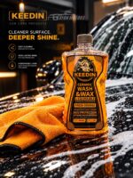keedin ceramic wash and wax 2l fresh orange poster