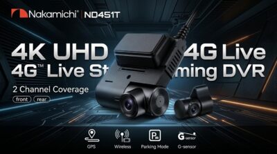 nakamichi nd451t 4k uhd 4g live streaming dvr poster ayon motors