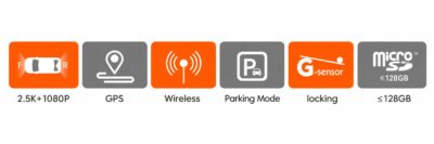 nakamichi nd451t dashcam key features overview