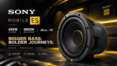 sony mobile es xs w104es 1800w subwoofer poster