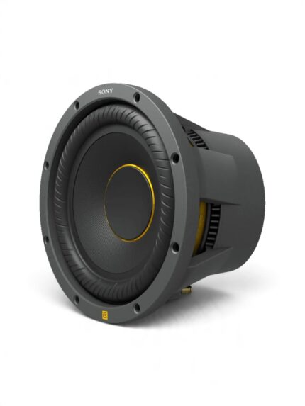 sony mobile es xs w104es subwoofer gold ring accent perspective