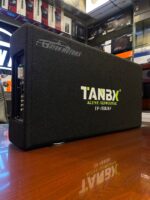 tanbx tb d250pro carpeted enclosure rear embroidery view
