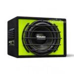 tanbx tb ls1200 jg series 12 inch active subwoofer front view